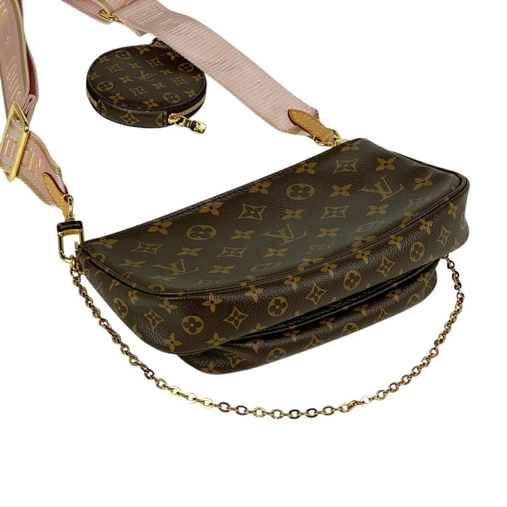 Louis Vuitton Multi Pochette Accessoires Clutch Porte monnaie Rond Shoulder - Picture 2 of 7